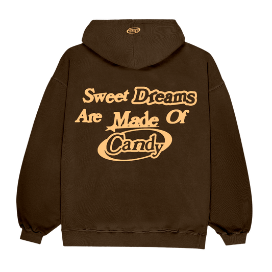 SWEET DREAMS BROWN HOODIE