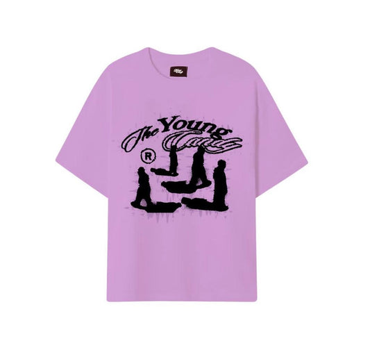 YOUNG CANDY SHADES TEE VIOLET